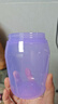 特百惠（Tupperware）吸吸罐550ml女生学生密封带吸管水杯子夏季自制饮品奶昔 冰沙紫 实拍图