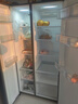 海尔（Haier）家宴539升对开门冰箱黑金净化一级变频超薄大容量家用电冰箱风冷无霜 BCD-539WGHSSEDH9 铂岩灰 对开门 实拍图
