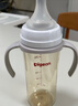 贝亲（Pigeon）PPSU双把手防胀气奶瓶240ml 丛林小兔 M号奶嘴 3月+ AA218 实拍图