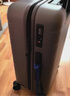 米家小米行李箱20英寸拉杆箱可登机箱PC旅行箱男女小型密码皮箱子黑色 实拍图