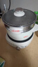 美的（Midea）电煮锅 电火锅 电热锅 电炒锅 分体式可拆洗 2.6L小电锅 学生宿舍多功能锅泡面锅 XZC2088S 配蒸笼 实拍图