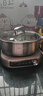 九阳（Joyoung）0涂层IH秒涮电火锅火锅专用锅电锅家用4-8人分体式可拆洗多功能电蒸锅不锈钢电煮锅6L火锅锅GN12 实拍图