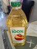 汇源100%苹果汁2000ml*1瓶2L实惠大桶家庭分享节日年货节送礼宴请 实拍图