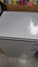 海尔（Haier）100L单温冰柜小型家用小冰柜减霜一级能效冷藏冷冻转换深冷冷柜小冰箱BC/BD-100GHW9D国家补贴 实拍图