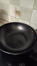 美厨（MAXCOOK）炒锅铁锅 带盖36cm无涂层精铁炒菜锅氮化 燃气电磁炉通用MCC8013 实拍图