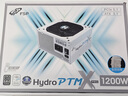 全汉（FSP）Hydro PTM X Pro1200W白金牌雪装版电源（ATX3.1/12V-2x6/130mm短机身/全压纹线） 实拍图