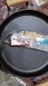 铁仕达（Telssida）加厚木柄双耳平底锅无涂层不粘煎锅生铁鏊子煎饼果子锅烙饼锅饼铛 实拍图