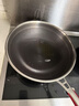 康巴赫新款炒锅不粘锅316L不锈钢炒菜锅32cm双面蜂窝平底电磁炉通用 实拍图