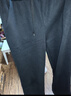 香影【加绒抗起球】直筒阔腿裤女高腰2025秋冬新款长裤宽松糯米裤 黑色 M 实拍图