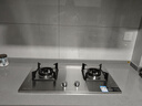 康佳（KONKA）燃气灶煤气灶双灶具家用 5.2kW大火力内铜火盖嵌入式台式 防爆不锈钢 JZT-G420Y(DH35)（天然气） 实拍图
