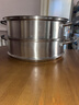 康巴赫蒸锅304不锈钢蒸笼食品级双层汤锅家用蒸煮炖燃气灶电磁炉通用 【升级防烫｜加厚304】 3层 30cm 实拍图