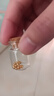 洲足金999金珠黄金小金珠金豆古法金珠DIY配件散珠隔珠路路通转运珠 3mm金珠  合单满 0.16g 包邮 单颗约0.01g 实拍图