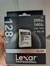 雷克沙（Lexar）128GB SD存储卡 U3 V30 佳能索尼富士尼康相机高速SD卡 读205MB/s 写140MB/s 4K超清录制 SD银卡 实拍图