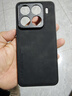 热火适用小米15pro手机壳 小米15Pro保护套 升级肤感羊巴皮磨砂镜头全包个性男款女硅胶-静夜黑 实拍图