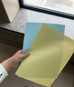 天章 （TANGO）A4 70g浅蓝色彩色复印纸 非厚卡纸 学生手工折纸 座签凭证文件打印纸 物业通知单打印纸 500张/包 实拍图