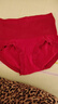 高腰无痕舒适收腹裤蚕丝底裆轻塑裤塑身提臀内裤女 红色 XL 【推荐120-140斤】 实拍图