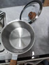 美厨（MAXCOOK）奶锅 304不锈钢婴儿宝宝辅食锅小奶锅三层钢汤锅16cm MCN8082 实拍图