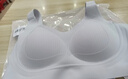 都市丽人软支撑内衣女文胸无痕上托大胸显小无钢圈薄款防下垂胸罩 灰兰色M 实拍图