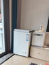海尔（Haier）100L单温冰柜小型家用小冰柜商用减霜一级能效冷藏冷冻转换深冷冷柜小冰箱BC/BD-100GHW9D国家补贴 实拍图