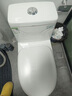 松鲸 卫浴家用马桶坐便器大冲力超漩虹吸式静音连体座便器小户型马桶 直冲型【大冲力】300坑距 实拍图