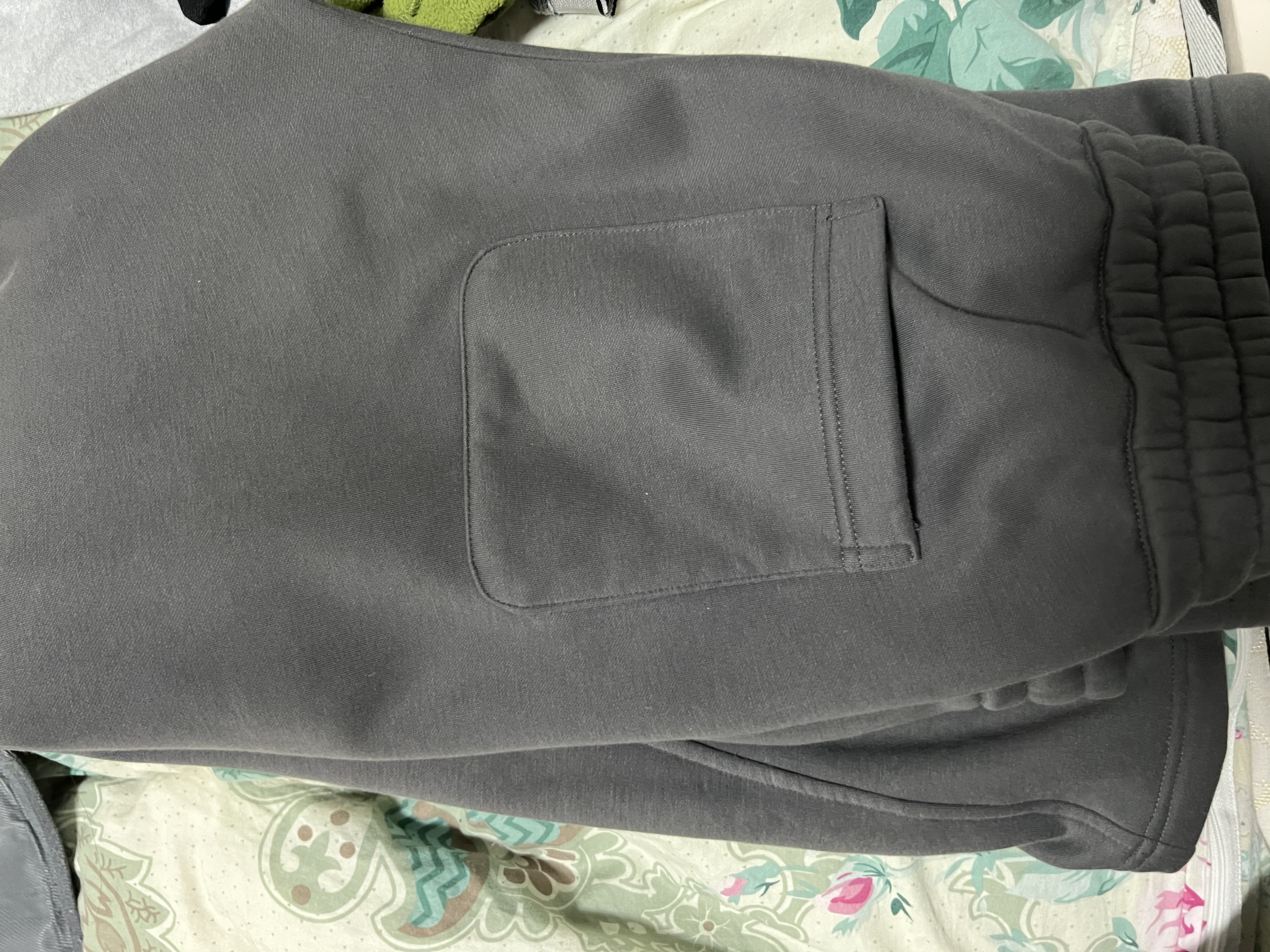 森马（Semir）休闲裤男发热抑菌针织卫裤宽松直筒裤25冬长裤子百搭109725127104 实拍图