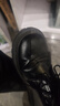 孚尼奴皮鞋男黑色春夏商务正装休闲小皮鞋上班男鞋子年轻人英伦风 简约黑 45 实拍图