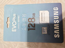 三星（SAMSUNG）128GB TF(MicroSD)存储卡 EVO白卡 U3A2V30 手机平板switch游戏机内存卡 支持4K视频 读160MB/s 实拍图