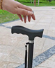 善行者单脚手杖送礼老人户外旅行登山杖铝合金调节拐杖拐棍助行器SW-A50 实拍图