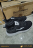 鸿星尔克跑步鞋秋季透气男鞋轻便网面通勤休闲跑鞋户外慢跑运动鞋子经典款 正黑/正白-2123【网面透气】 41 实拍图