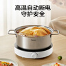 美的（Midea）电磁炉圆形无名火厨房家用多功能大功率 爆炒火锅炒菜蒸煮烧水 旋钮操控 C22-RX22H0107 实拍图