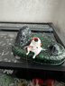 萌嘟星宠鱼缸造景装饰仿真漂浮岛摆件鱼虾繁殖躲避罐水族箱创意布景 实拍图