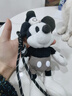 迪士尼（Disney）米奇黑白复古挂件可爱小玩偶毛绒玩具钥匙链送闺蜜的生日礼物女孩 实拍图