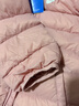 亚瑟士（asics）童装冬季儿童柔软舒适三防轻薄保暖羽绒服【高充绒量】 粉色 清洁度1000-鸭绒 160 充绒量98.5g 实拍图
