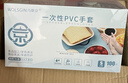 乌斯京一次性手套PVC手套100只小码食品级实验美容清洁烘焙餐饮厨房手套 实拍图