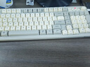 前行者V1蓝牙无线键盘鼠标套装机械手感静音三模男女生办公高颜值键鼠便携电脑笔记本平板iPad手机通用 奶油灰-三模键鼠套装-白光【无线/蓝牙/有线】 实拍图