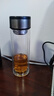 【京东物流配送】高硼硅双层玻璃杯大容量泡茶杯水杯子茶水分离杯 【双层加厚】茶杯350ml1只 实拍图
