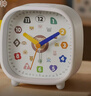 码仕闹钟儿童学生创意小时钟简约方形指针夜光贪睡懒人夜灯桌面床头钟C301-6十二生肖开学季 实拍图
