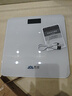 香山 体重秤 电子秤人体家用健康秤高精度  高清LCD显示 云白 Type-C充电款 实拍图