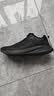 斯凯奇（Skechers）商务百搭皮鞋男士休闲鞋轻便透气黑色软底工作鞋 BLK黑色 42.5 实拍图