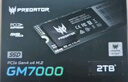 宏碁掠夺者（PREDATOR）2TB SSD固态硬盘 M.2接口(NVMe协议) GM7000系列｜NVMe PCIe 4.0读速7400MB/s  AI电脑存储配件 实拍图