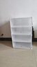 蔻丝（ColesHome）鞋柜家用门口进门一体靠墙极窄小鞋架子简易多层宿舍租房门外走廊 【精选 餸雨伞挂钩】1列4层-白色 实拍图