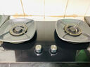康佳（KONKA）燃气灶煤气灶台式双灶家用 5.2kW液化气钢化玻璃面板双灶具 66%热效率JZY-T526Y(DB31)（液化气） 实拍图
