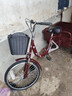 永久老年脚蹬三轮车老人脚踏脚踩自行单车人力车代步拉货轻便成人 1米斗酒红-单速单链条-液压减震 实拍图