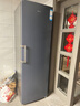 海尔（Haier）【小红花套系】变频风冷无霜家用立式冰柜大容量抽屉式小冷柜小冰箱冻藏转换一级 变频无霜 335升 独立制冰｜-30度深冷｜星石蓝 实拍图