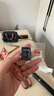 闪迪（SanDisk）256GB TF(MicroSD)内存卡 4K极速金卡A2 V30 U3行车记录仪 运动相机无人机 监控存储卡 读190MB/s 实拍图