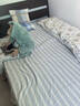 富安娜家纺床上四件套 纯棉升级抗菌全棉简约床单被套双人203*229cm家居馆 实拍图