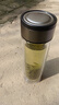 【京东物流配送】高硼硅双层玻璃杯大容量泡茶杯水杯子茶水分离杯 【双层加厚】茶杯350ml1只 实拍图