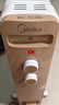 美的（Midea）【金缕衣】取暖器家用/电暖器/电暖气/加湿烘衣/13片全屋取暖器/节能电热油汀取暖器NY2213-18GW 实拍图