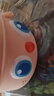 皇宠大眼萌宝宝辅食碗 儿童注水保温碗吸盘碗 PPSU双内胆碗保温饭盒黄 实拍图