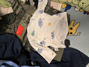 爱贝迪拉新生婴儿半背衣纯棉A类上衣出生宝宝长袖婴儿衣服0-3月护肚衣59码 实拍图